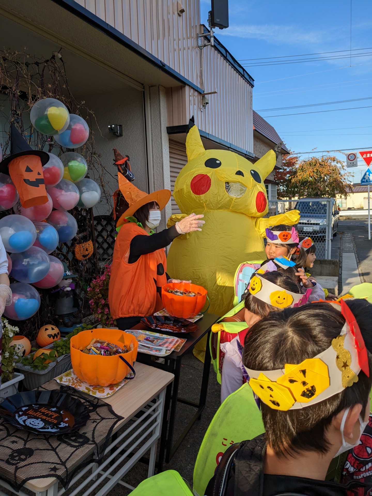 ハロウィーンイベントの様子